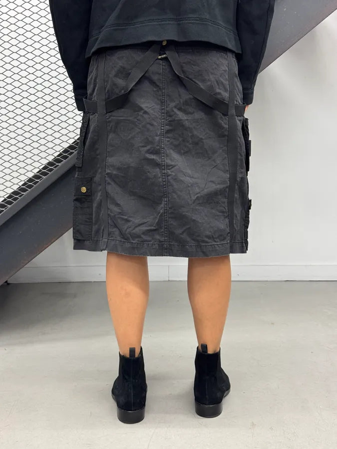 FW2003 Jean Paul Gaultier Black Bondage Skirt jpWnhMk 3