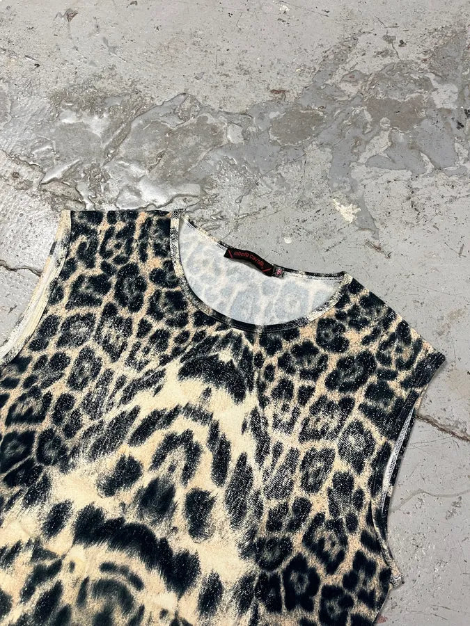FW2003 Roberto Cavalli Leopard Tank Top JglQTDL 3