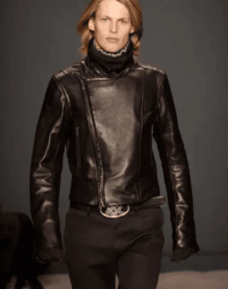 FW2003 Yves Saint Laurent Golden YSL Logo Buckle Black Leather Belt uPjeTba 1