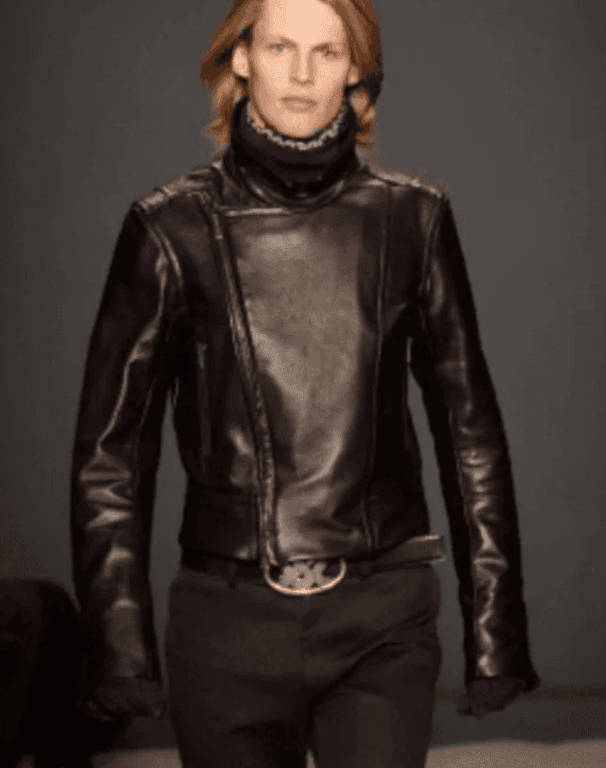 FW2003 Yves Saint Laurent YSL Logo Black Leather Belt edyUjld 1