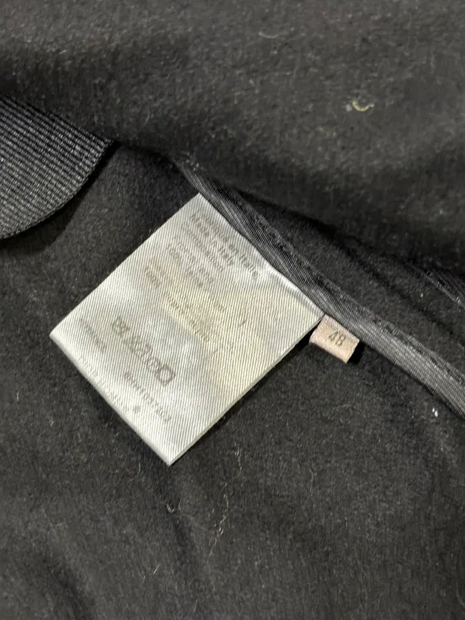 FW2006 Dior Homme Black Wool Rope Toggle Duffle Coat by Hedi Slimane iaOJYKP 12