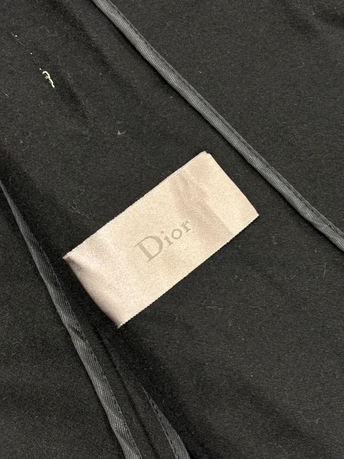 FW2006 Dior Homme Black Wool Rope Toggle Duffle Coat by Hedi Slimane iaOJYKP 11