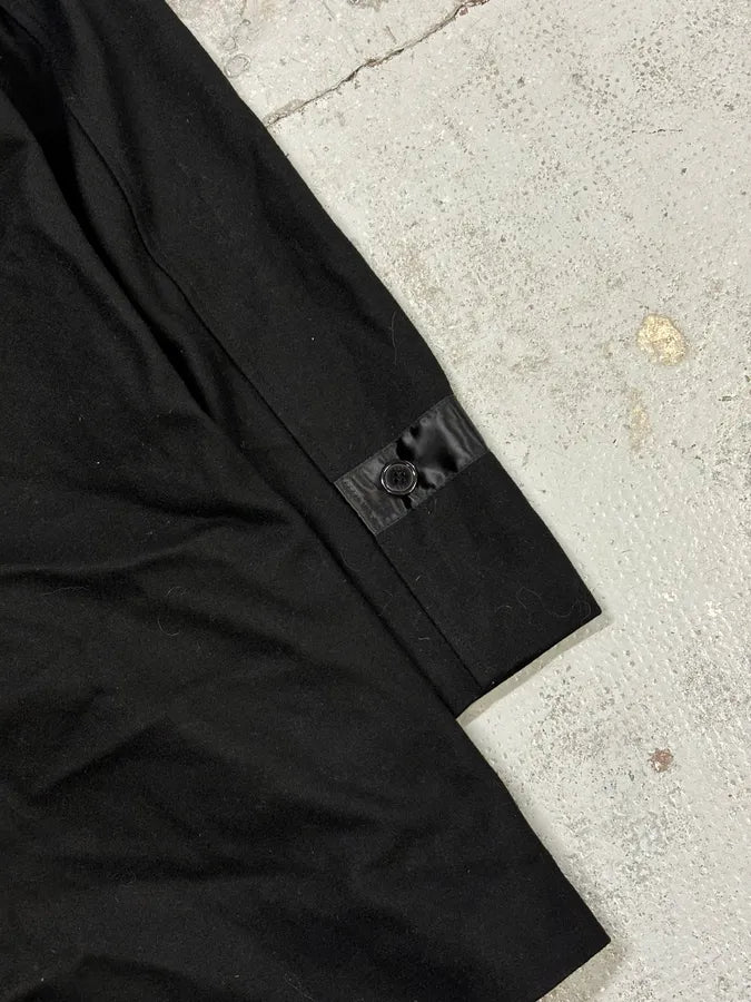 FW2006 Dior Homme Black Wool Rope Toggle Duffle Coat by Hedi Slimane iaOJYKP 8