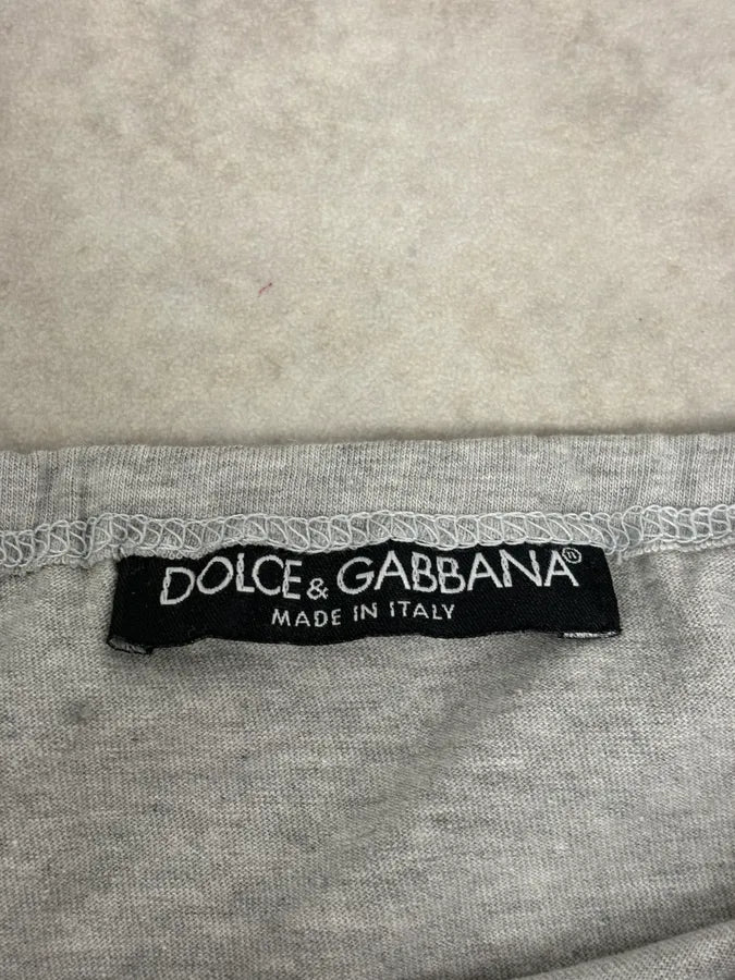 FW2004 Dolce & Gabbana Grey Leopard Tank Top QTQYqRw 7
