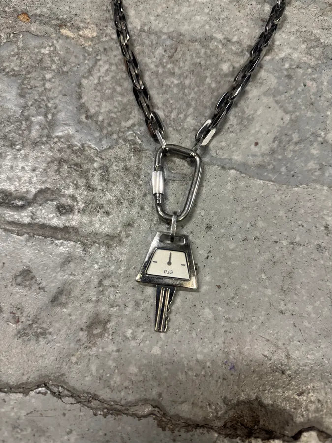 FW2004 Dolce & Gabbana Key Watch Necklace (OS) xAWNokn 2