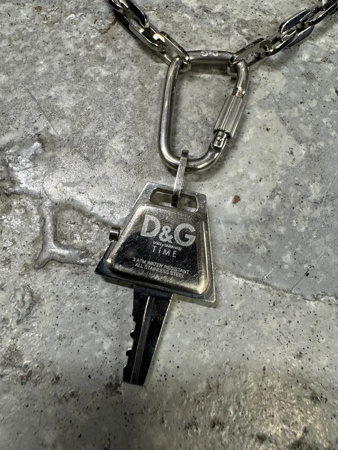 FW2004 Dolce & Gabbana Key Watch Necklace (OS) xAWNokn 3