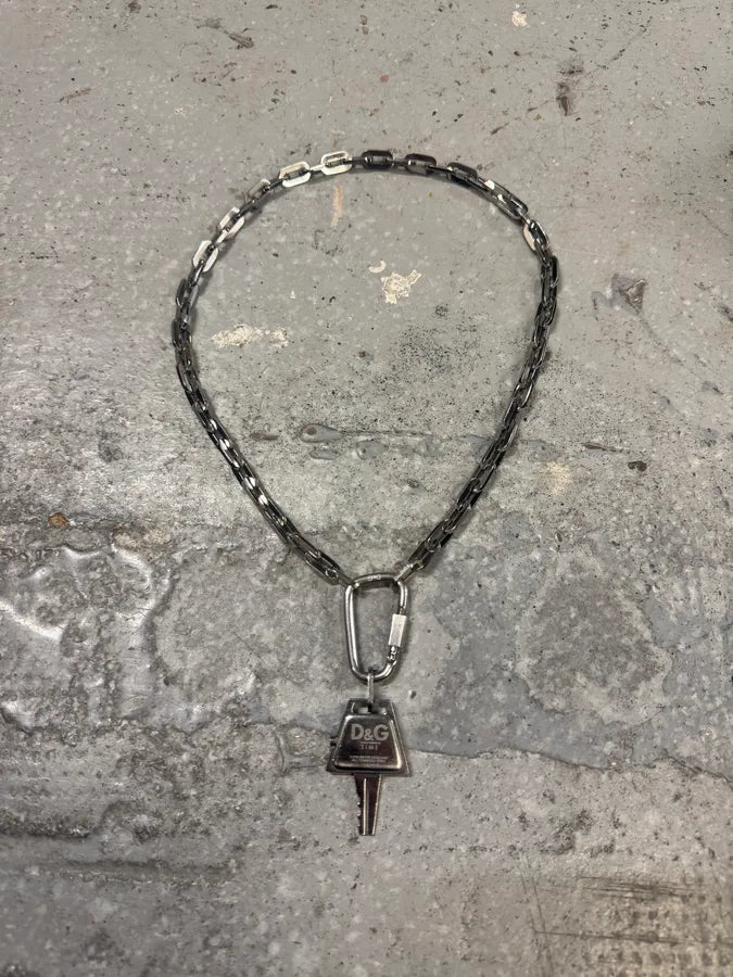 FW2004 Dolce & Gabbana Key Watch Necklace (OS) xAWNokn 4