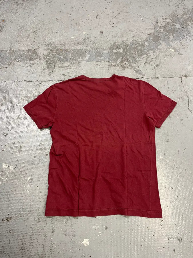 FW2004 Dolce & Gabbana White Tiger Bordeaux T-Shirt WMrkUIt 6