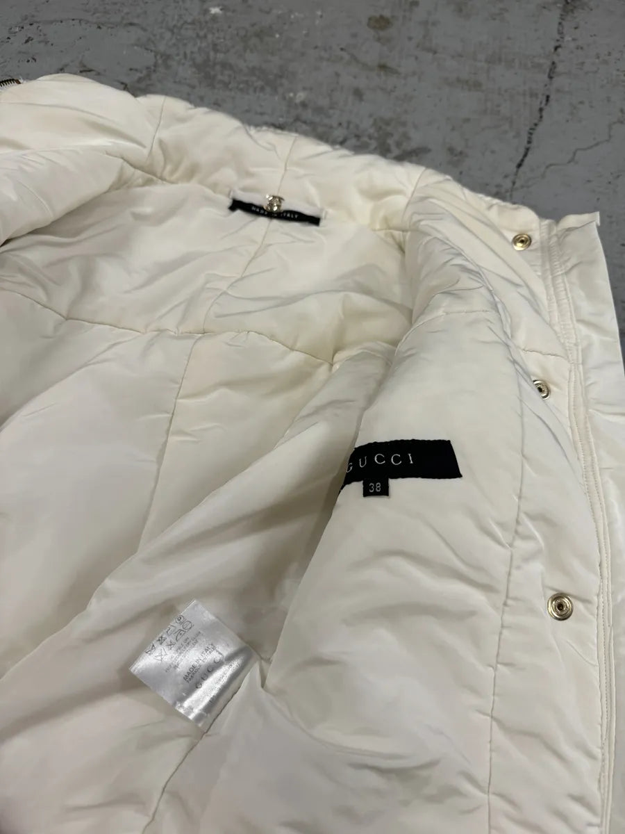 FW2004 Gucci Creamy White Astro Puffer Jacket by Tom Ford mYSyABa 10