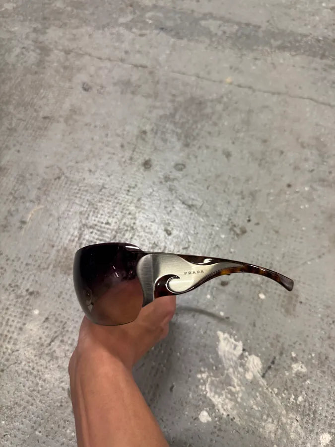 FW2004 Prada Google Tribal Sunglasses (OS) riGVnwA 10