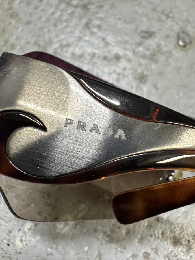 FW2004 Prada Google Tribal Sunglasses (OS) riGVnwA 3