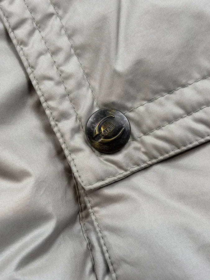 FW2005 Cavalli Beige Bondage Harness Puffer Jacket QtZHscD 10