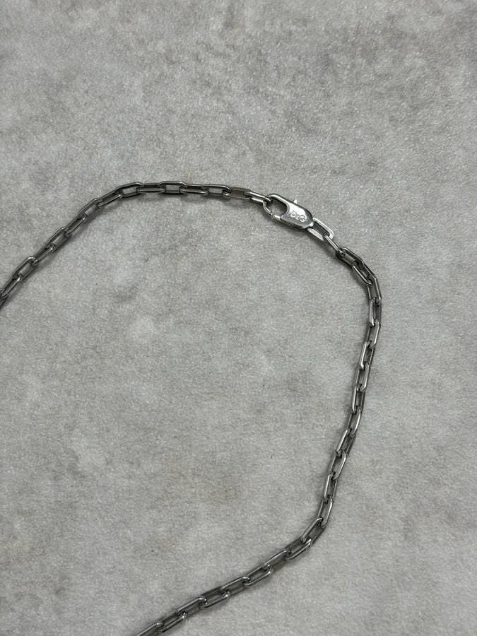 FW2005 Dolce & Gabbana Grey Strass Toith Necklace guzrlQW 3