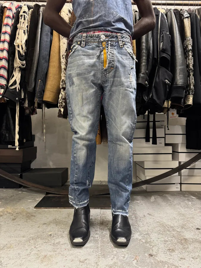 FW2005 Dsquared2 Faith Blue Denim Jeans AkiHcPt 1