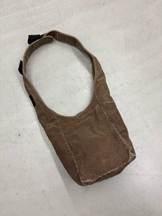 FW2005 Maison Martin Margiela Brown Cargo Pocket Shoulder Bag xbajEfh 4