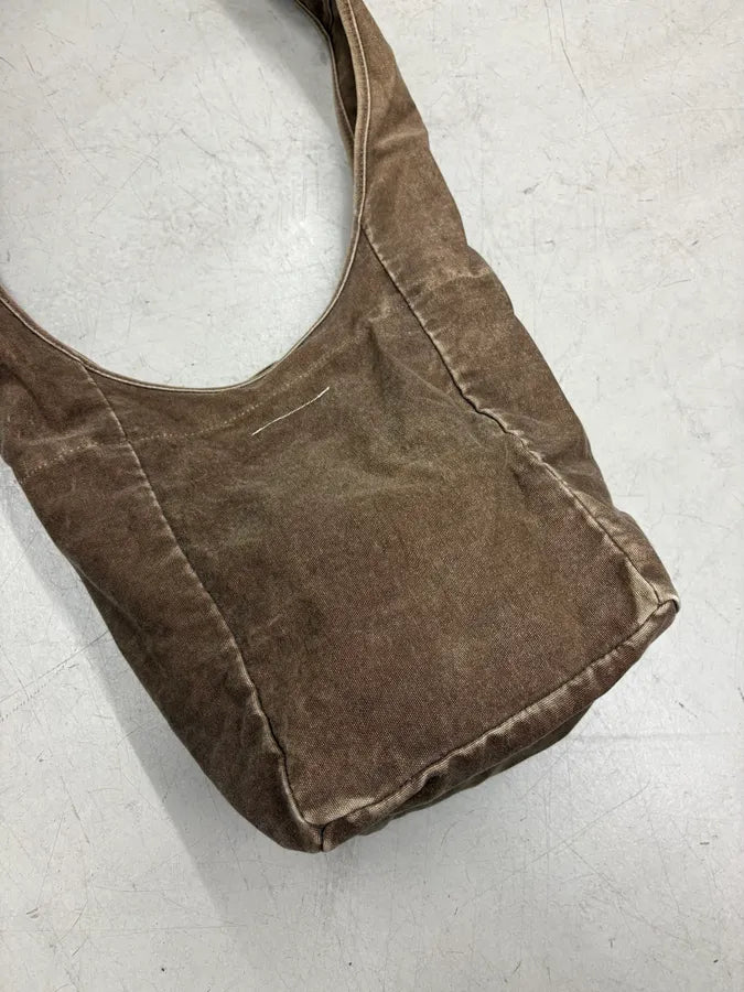 FW2005 Maison Martin Margiela Brown Cargo Pocket Shoulder Bag xbajEfh 5