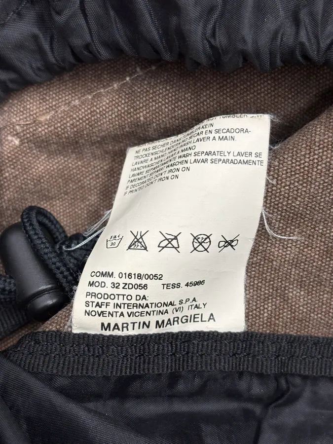 FW2005 Maison Martin Margiela Brown Cargo Pocket Shoulder Bag xbajEfh 12