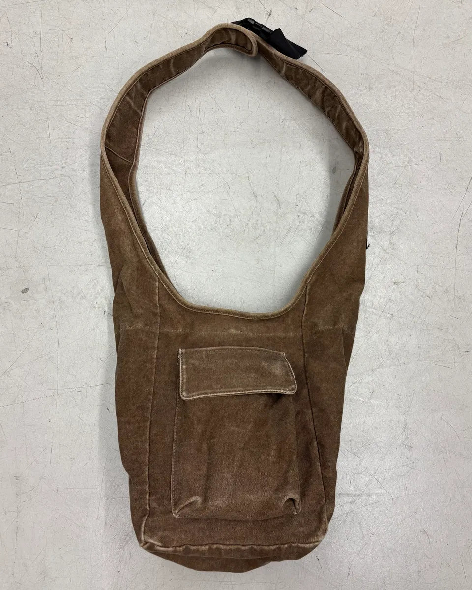 FW2005 Maison Martin Margiela Brown Cargo Pocket Shoulder Bag xbajEfh 0