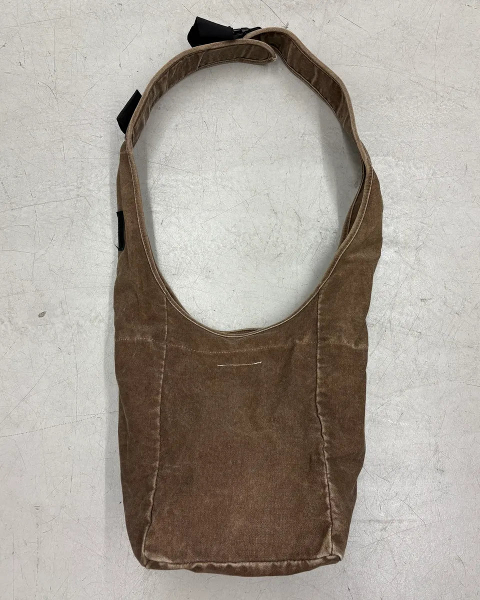 FW2005 Maison Martin Margiela Brown Cargo Pocket Shoulder Bag xbajEfh 3