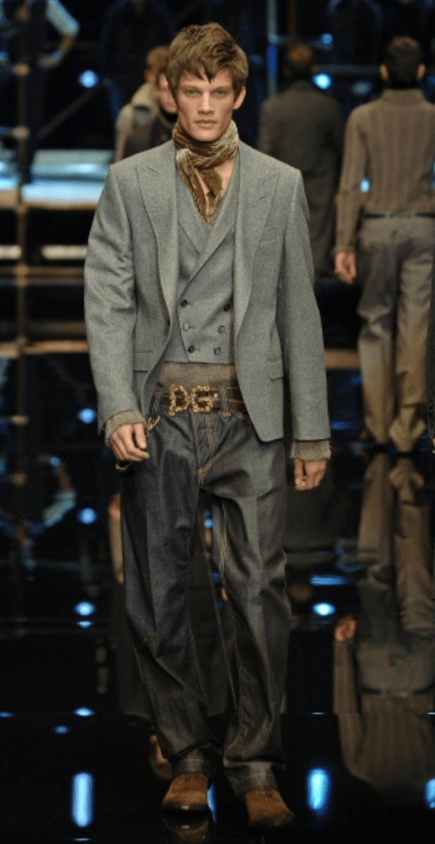 FW2006 Dolce & Gabbana Baroque Golden Buckle Brown Leather Belt BWJRmvw 1