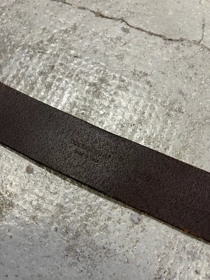 FW2006 Dolce & Gabbana Baroque Golden Buckle Brown Leather Belt BWJRmvw 8