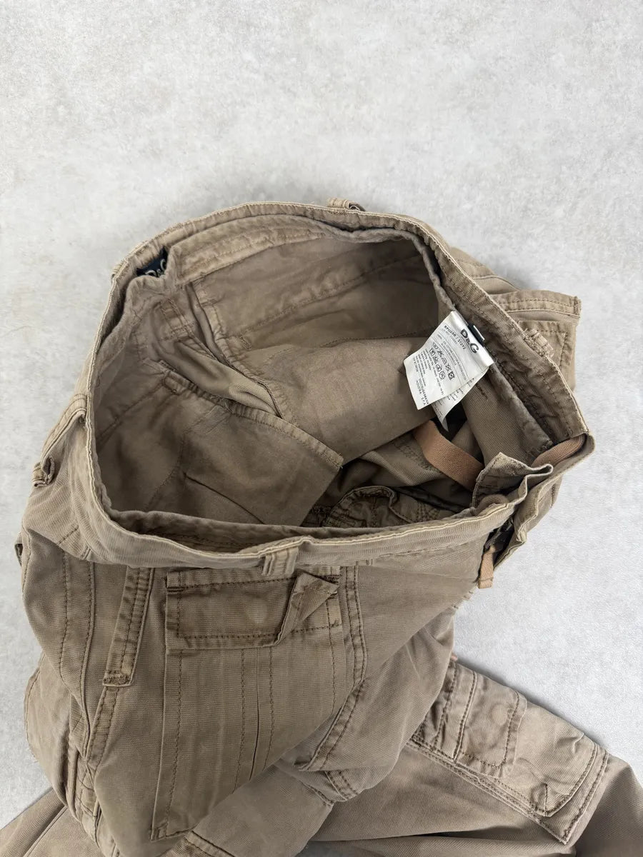 FW2006 Dolce & Gabbana Beige Multi Pockets Cargo Pants oYJfyEu 8