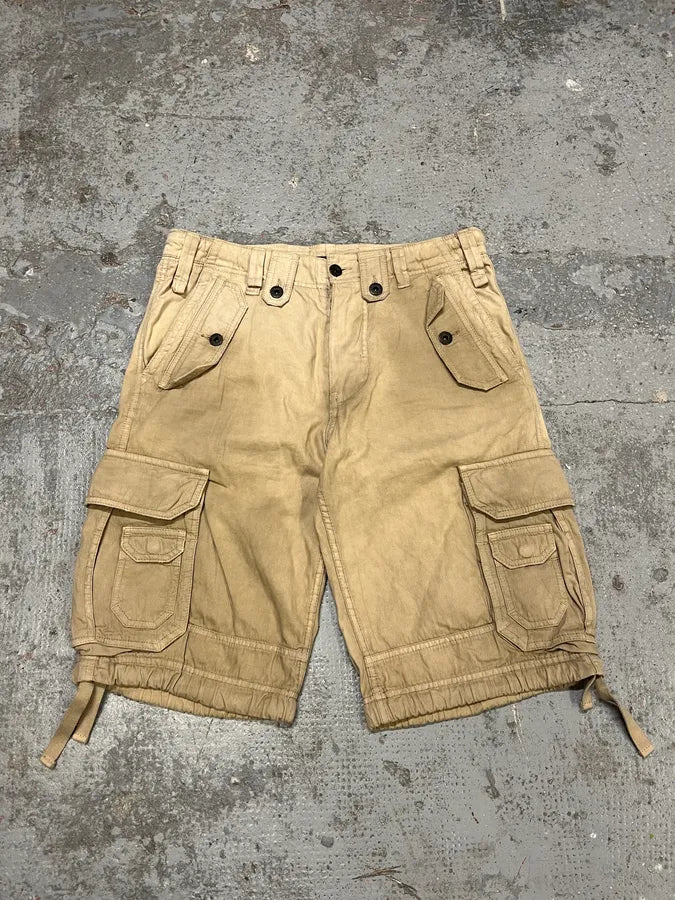 FW2006 Dolce & Gabbana Beige Multi Pockets Cargo Short gECIDGV 0