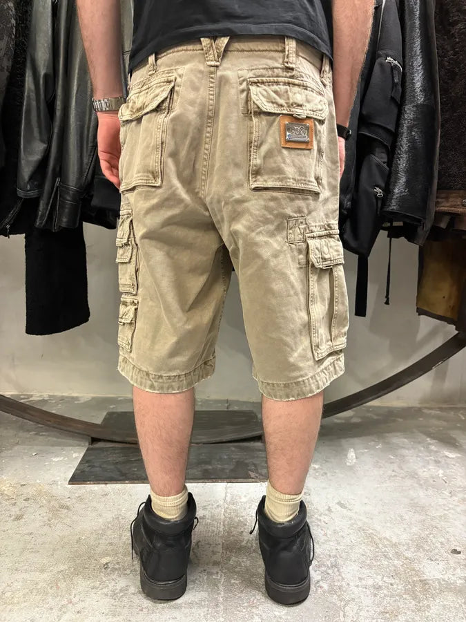 FW2006 Dolce & Gabbana Beige Multi Pockets Cargo Shorts (L) KjfZxGH 3