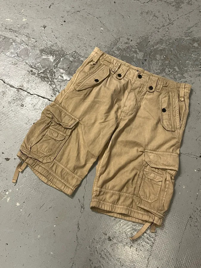 FW2006 Dolce & Gabbana Beige Multi Pockets Cargo Shorts ArZgDmB 4