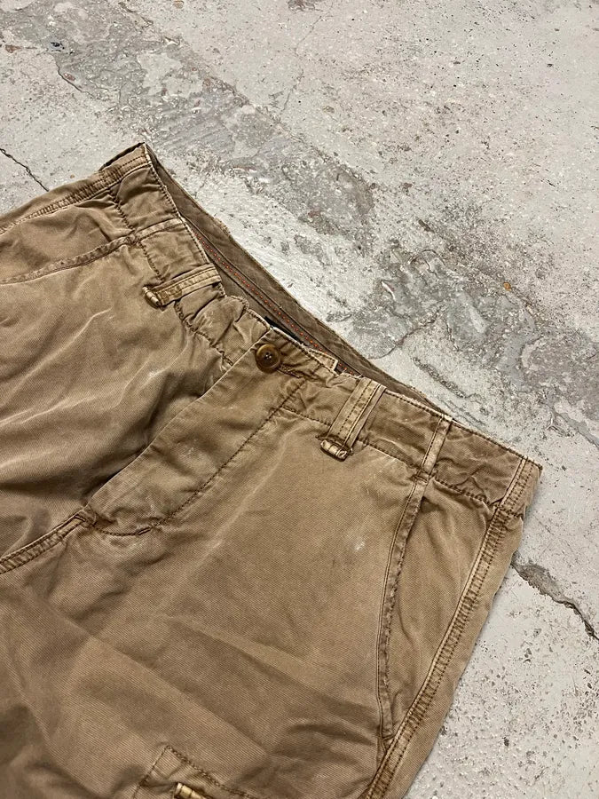 FW2006 Dolce & Gabbana Beige Multi Pockets Cargo Shorts QzsXIZT 4