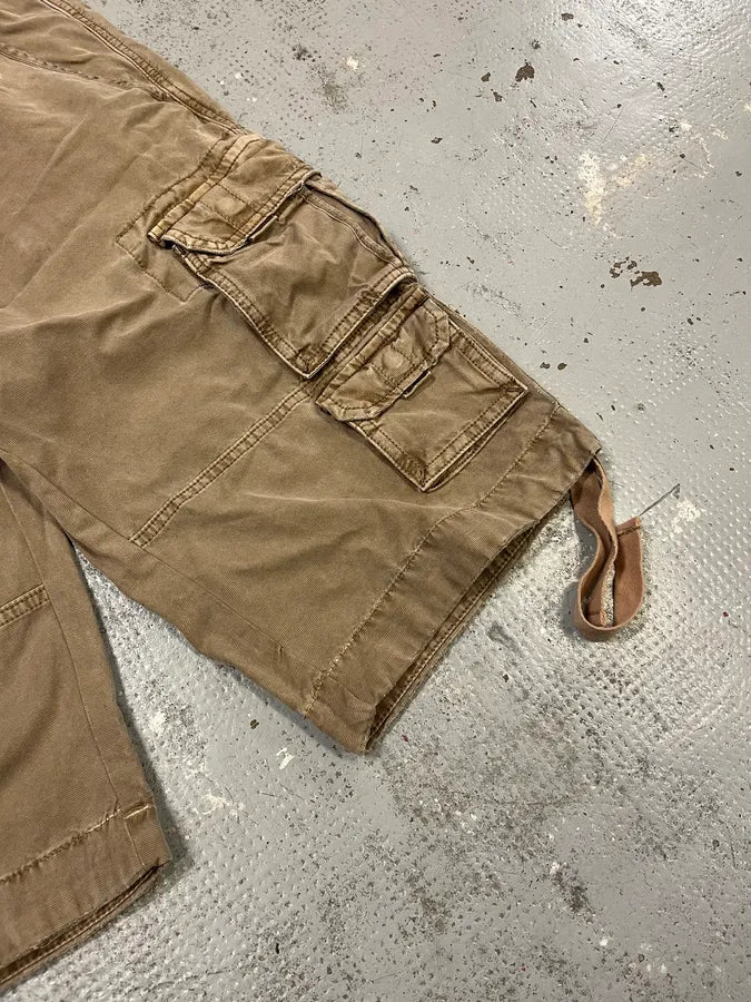 FW2006 Dolce & Gabbana Beige Multi Pockets Cargo Shorts QzsXIZT 5