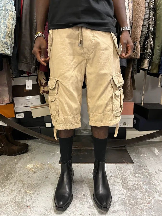 FW2006 Dolce & Gabbana Beige Multi Pockets Cargo Shorts ArZgDmB 1