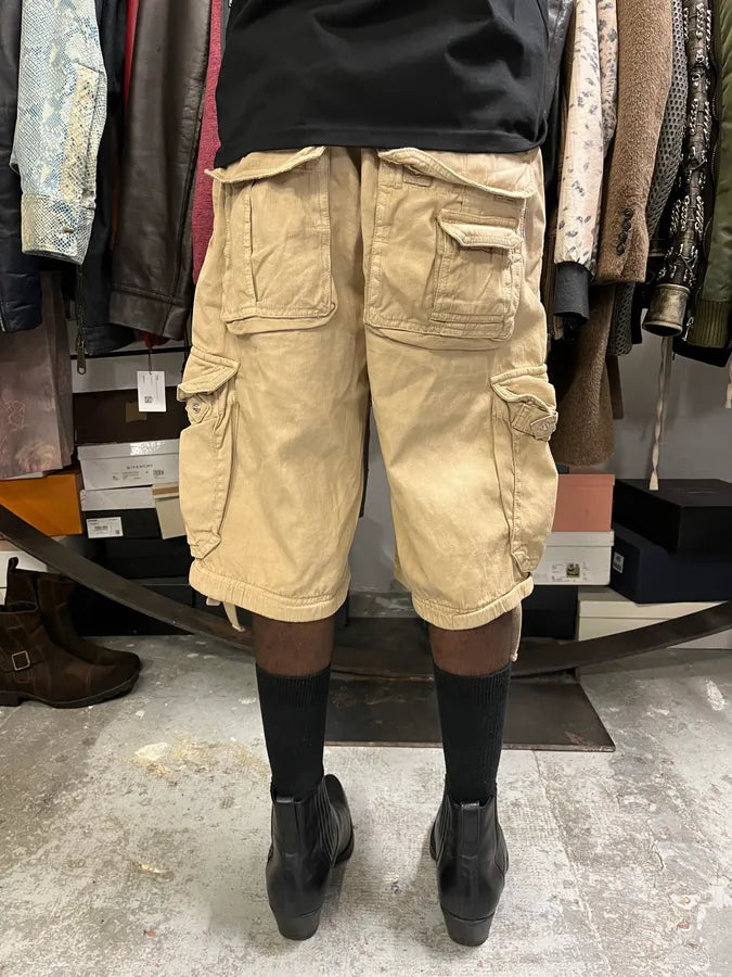 FW2006 Dolce & Gabbana Beige Multi Pockets Cargo Shorts ArZgDmB 3