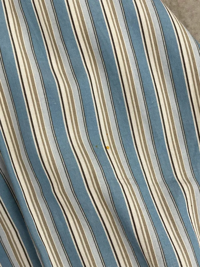 FW2006 Dolce & Gabbana Blue Striped Officer Napoleon Shirt AIzVnBW 13