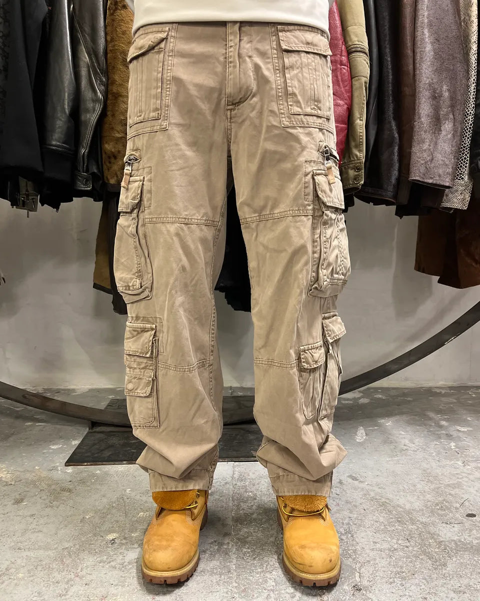 FW2006 Dolce & Gabbana Cargo Beige Army Pants (M) 1