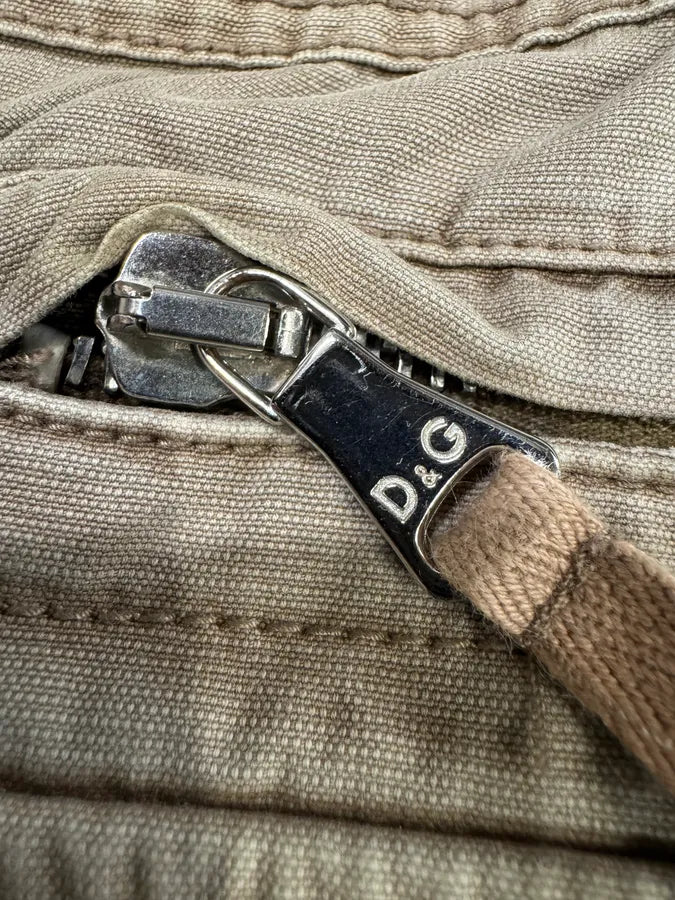 FW2006 Dolce & Gabbana Cargo Beige Army Pants (M) 12