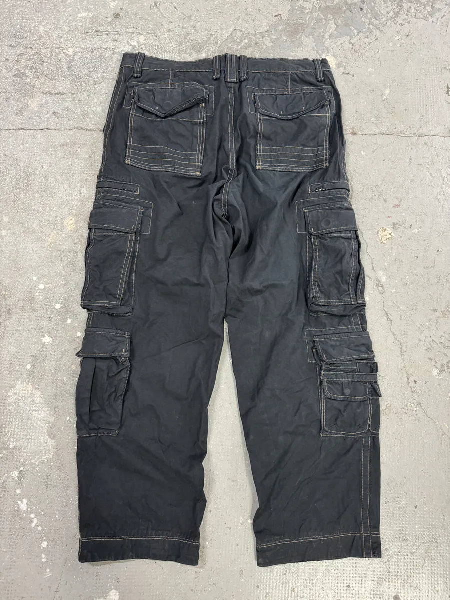 FW2006 Dolce & Gabbana Multi Pockets Cargo Navy (L) 7