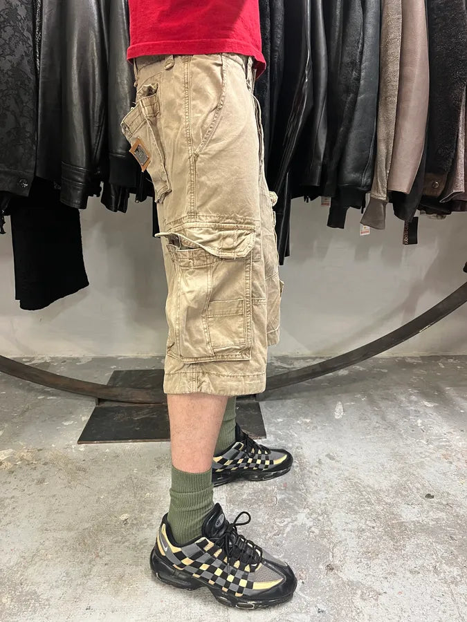 FW2006 Dolce & Gabbana Beige Multi Pockets Cargo Shorts (M/L) RymVfQx 2