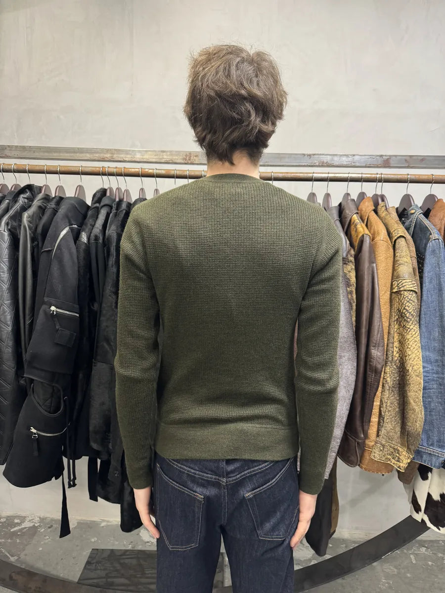 FW2006 Dolce & Gabbana Olive Premium Sweater (S) 3