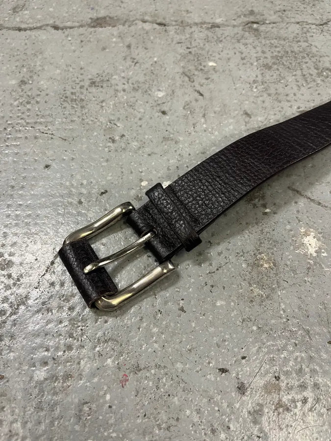 FW2006 Gucci Black Obscure Bamboo Leather Belt (OS) VjjKuJv 5