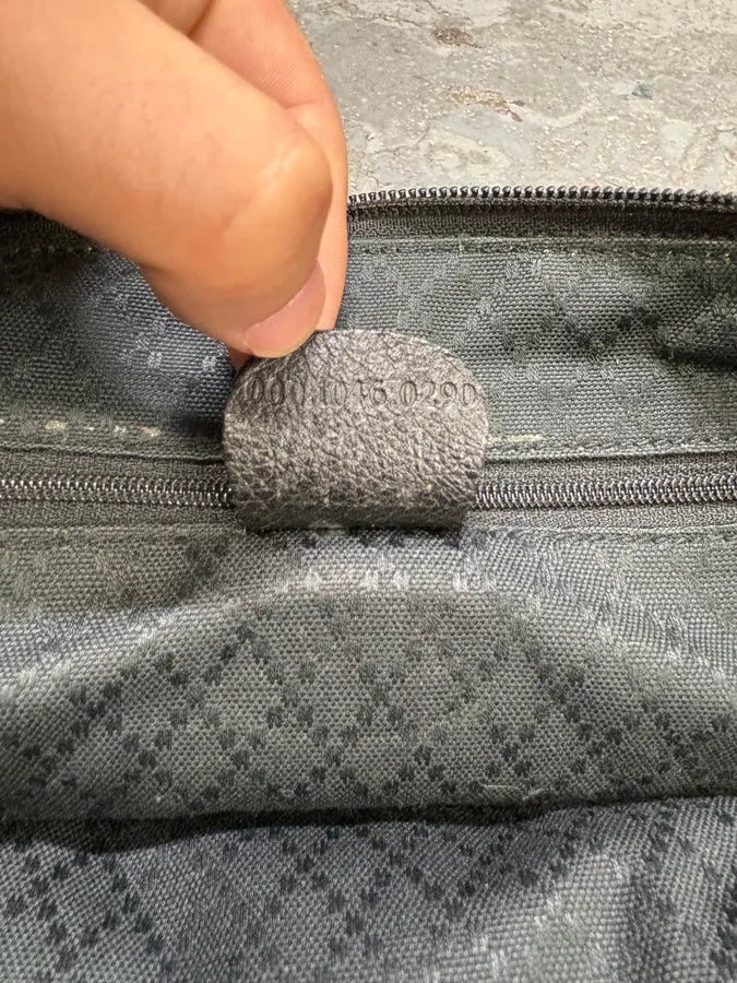 FW2006 Gucci Black Suede Bamboo Handle Bag jLqhXAT 9