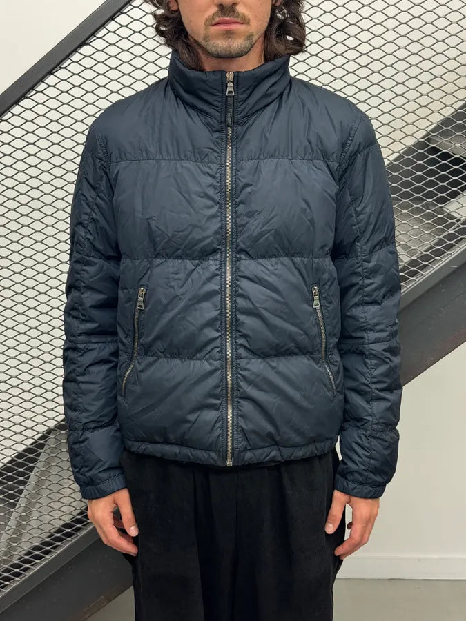 FW2006 Prada Navy Quilted Puffer Jacket EdlRxEv 1