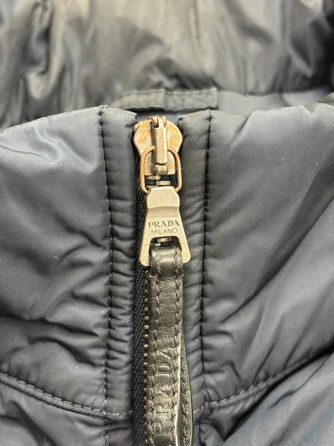 FW2006 Prada Navy Quilted Puffer Jacket EdlRxEv 8