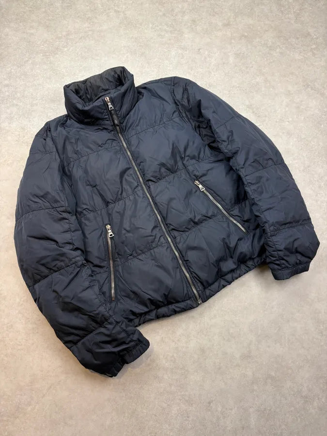 FW2006 Prada Navy Quilted Puffer Jacket EdlRxEv 3