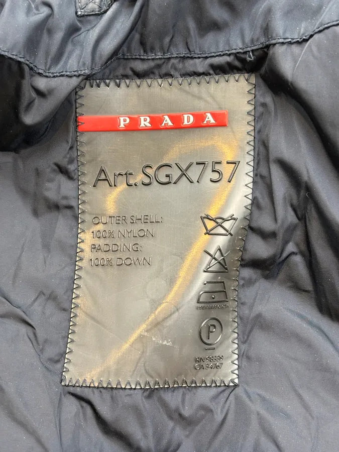 FW2006 Prada Navy Quilted Puffer Jacket EdlRxEv 10