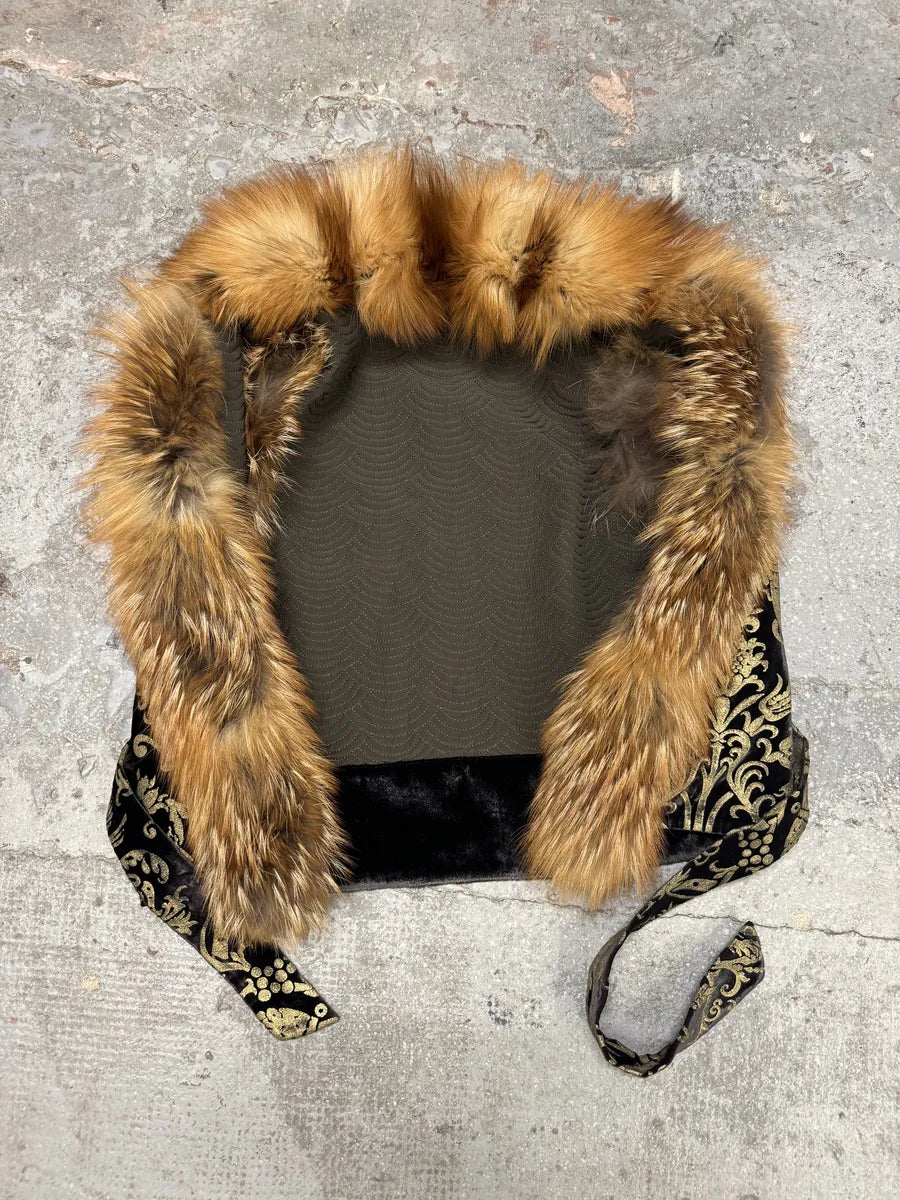 FW2006 Roberto Cavalli Fox Fur Royal Premium Vest (S/M) 10