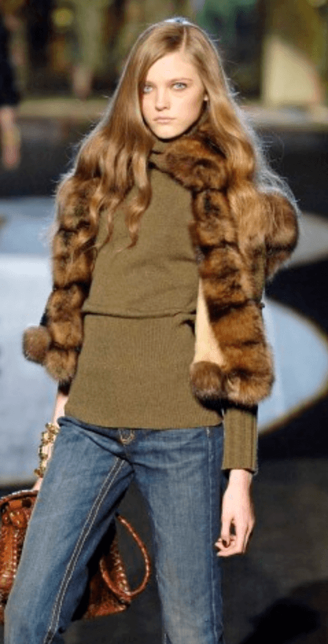 FW2006 Roberto Cavalli Fox Fur Royal Premium Vest (S/M) 2
