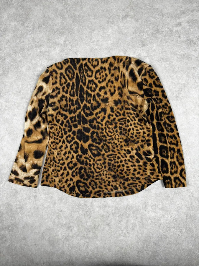 FW2006 Roberto Cavalli Leopard & Chain Top GABRKzc 3