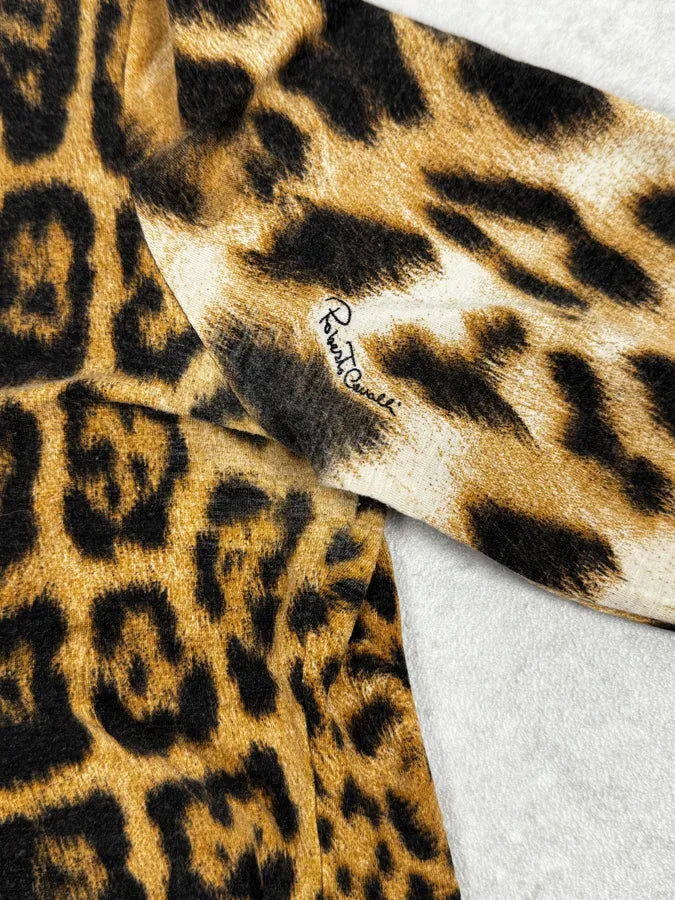 FW2006 Roberto Cavalli Leopard & Chain Top GABRKzc 6