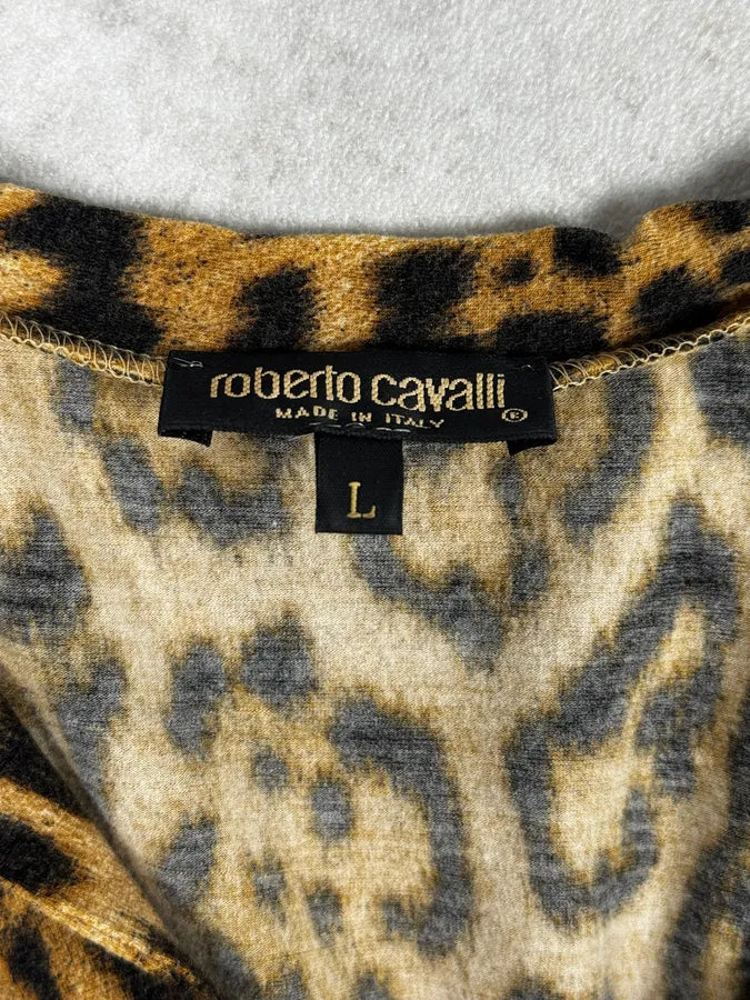 FW2006 Roberto Cavalli Leopard & Chain Top GABRKzc 10